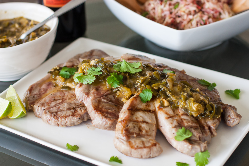 Roasted, Grilled, or Slow Cooked: Versatile Pork with Tomatillo Sauce